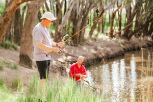 Fishing on the Lachlan