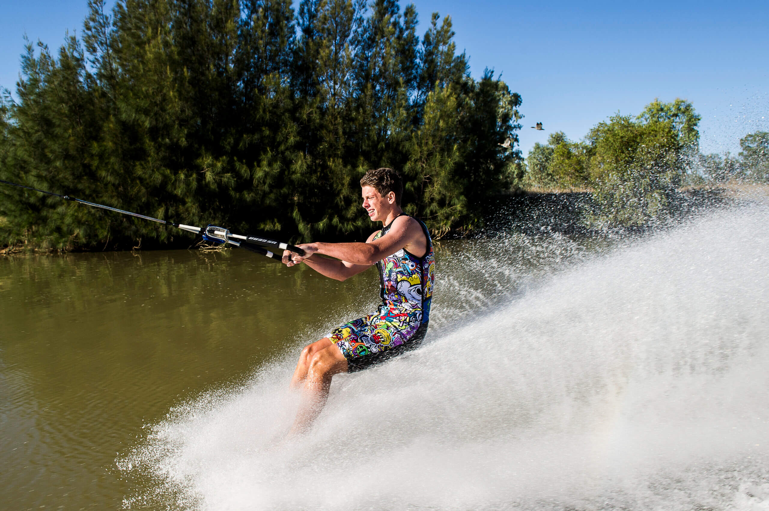 Lake Forbes Ski Dam